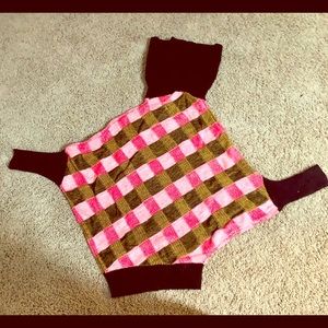 Modern/Retro oversized turtleneck sweater